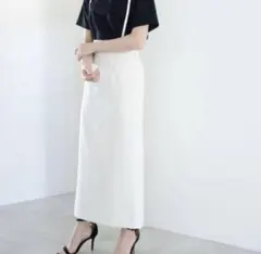 maison de Dolce. 2wayサロペットスカートS white
