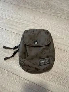 PORTER Porter ガジェットポーチ　タンカー　ポーチ　モノグラム柄