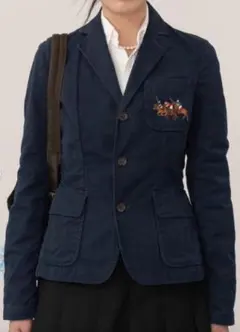 美品　Polo Ralph Lauren　トリプルポニー刺繍入りジャケット　S★のサムネイル
