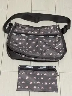 LeSportsac レスポートサック タコ柄 ショルダーバッグ ポーチ付