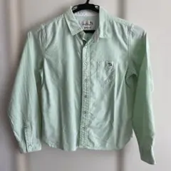 長袖シャツ 135 ミントグリーン