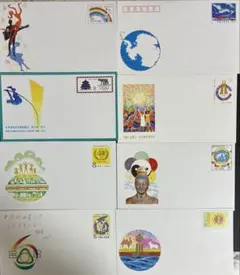中国　記念郵便物コレクション13枚セット