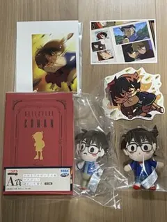 セガラッキーくじ　名探偵コナンメモリアルカットA賞 コナンセット