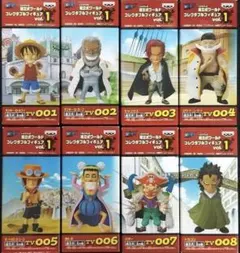 ワンピースワールドコレクタブルフィギュアvol.1 全8種WCF