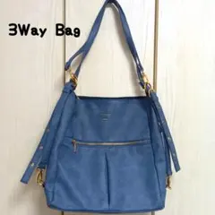Via Demizon　3Way Bag◆リュック/ショルダー/ハンドバッグのサムネイル