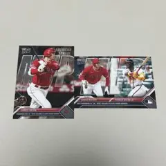 大谷翔平 アクーニャJr. Topps now MVP記念 2枚セット