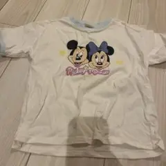 ミッキー ミニー プリント Tシャツ　リトシー　110cm