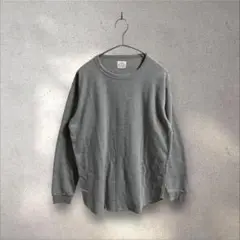 即日発送！ Coen 長袖カットソー Lサイズ グレー メンズ 秋服 古着