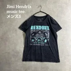 Jimi Hendrix ジミヘン　ロックT バンドT フェード加工 メンズS