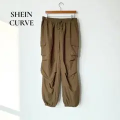 ✽シーインカーブ カーゴパンツ【0XL】 ストリートカジュアルY2K f870