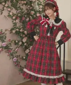 愛野えり シャーロットの水曜日 ワンピース ベロア リボン ロリィタ 量産系