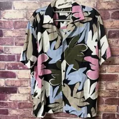 Saturdays NYC アロハシャツ ショートパンツ セットアップ 大きめ