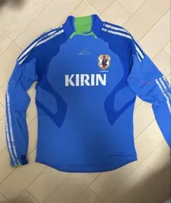 【使用感あり】2011年 adidas サッカー 日本代表 練習着 M 長袖