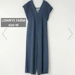 LOWRYS FARM ヨウリュウシャーリングサロペット Ꮇサイズ