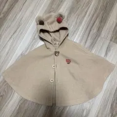 ポンチョ　フード付きポンチョ KEEP SMILE KP フード