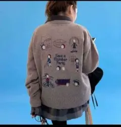 niko and…「MODE NORM CORE」エンブロイダリーニットPO