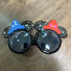 ミッキー型サングラス 星柄レンズ付き