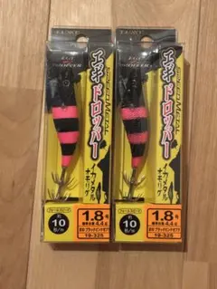 がまかつ スピードメタル　エギドロッパー　1.8号 ブラックピンクゼブラ　2個のサムネイル
