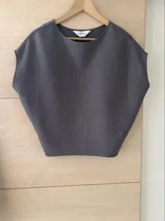 美品✨《SOÉJU 》スタンドカラーコクーンブラウス 濃紺 M - メルカリ