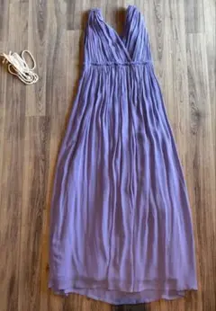 ⭐︎お値下げしました　Mes Demoiselles シルクロングワンピース　38