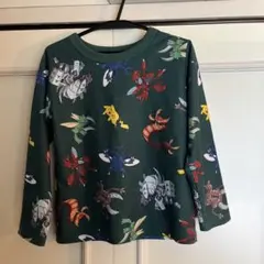 ポケットモンスター 長袖カットソー 緑