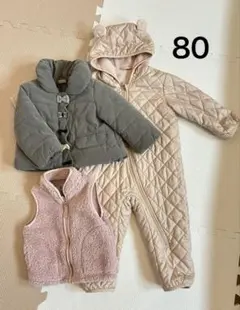 UNIQLO、petit main アウターセット 80