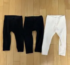 ユニクロレギパン　リブレギンスセット　3本セット