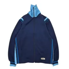 vintage MIZUNO トラックジャケット　ジャージ　青　あのちゃん S
