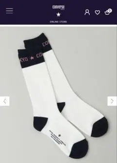 【新品】CONVERSE TOKYO LOGO MIDDLE SOX