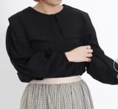 サマンサモスモス スクエアセーラーカラーブラウス