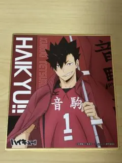 ハイキュー!! 黒尾鉄朗 色紙