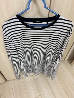 Theory ボーダー 長袖カットソーのサムネイル