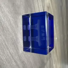 金沢鼓門 3Dクリスタル 置物 ブルー