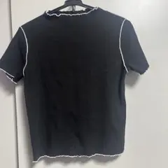 GU カットソー ブラック 黒 L カジュアル