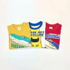 男の子 子供服 新幹線 100cm 長袖Ｔシャツ 新品 まとめ売り TG219