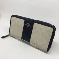 AS8039 COACH ラウンドジッパー 長財布