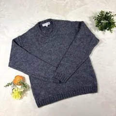 美品 【ユニクロ×イネス】《S》 クルーネックニットセーター グレー 長袖