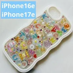 iPhone16e iPhone17e スマホケース デコケース