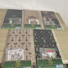 一番くじ　映画　ウィキッドふたりの魔女　F賞　チケットホルダー　5種セット