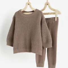 H&M ニットセット 長袖 長ズボン 4~6M 68