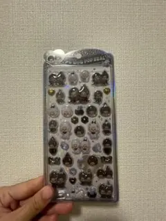 うるちゅる POP SEAL ステッカー　モンチッチ