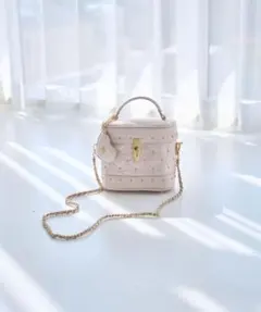 RoseMuse ロゼミューズ バニティバッグ アイボリー ショルダーバッグ