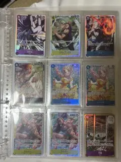ひ*ろ様 ONE PIECE カードゲーム 神の島の冒険 SR 9枚セット まと
