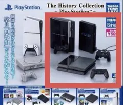 ガチャプレイステーションヒストリーコレクション　プレステ2プレステ3 プレステ4