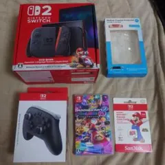Nintendo Switch2 本体 日本語マリカセット プロコン2 メモカ付