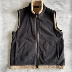 90’s ヴィンテージ リバーシブルボアベスト フリースベスト LL アメカジ