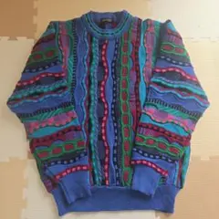 【美品】chovert vintage 90s coogi風 3dニット