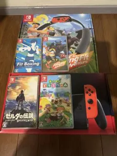 【美品 付属品完備】Nintendo Switch 本体+プロコン　おまけ多数