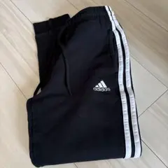adidas ブラック ジャージパンツ S