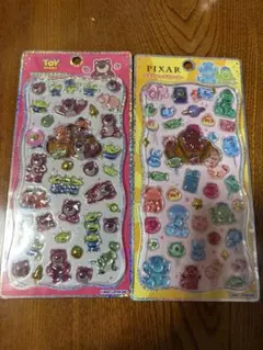 正規品 ディズニー プチドロップステッカー トイストーリー モンスターズインク